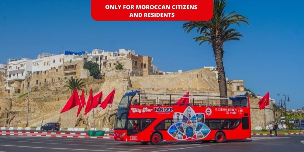 Hop on Hop off Tangier <br> 48 H Ticket (Only Citizens & Residents)